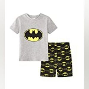 🔸️DC Comics Batman Pajama Tshirt & Shorts Set Size 13-14 Years
